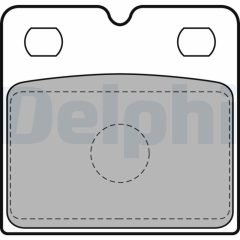 DELPHI LP2112 — Колодки тормозные дисковые