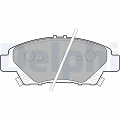 DELPHI LP2194 — Колодки тормозные дисковые