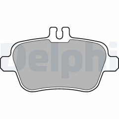 DELPHI LP2289 — Колодки тормозные дисковые