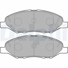 DELPHI LP3169 — Колодки тормозные дисковые