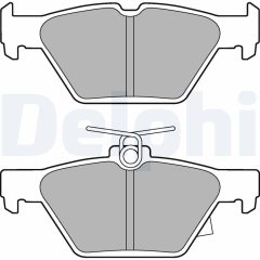 DELPHI LP3268 — Plăcuțe de frână disc