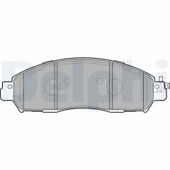 DELPHI LP3291 — Plăcuțe de frână disc