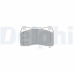 DELPHI LP3575 — Колодки тормозные дисковые