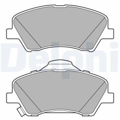 DELPHI LP3678 — Колодки тормозные дисковые