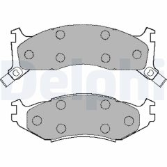 DELPHI LP892 — Plăcuțe de frână disc