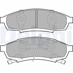 DELPHI LP895 — Колодки тормозные дисковые