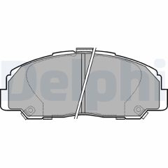 DELPHI LP944 — Plăcuțe de frână disc