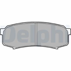 DELPHI LP963 — Plăcuțe de frână disc