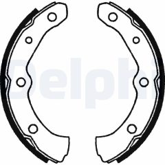 DELPHI LS1361 — Колодки тормозные