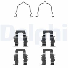 DELPHI LX0141 — Accesorii plăcuțe frână disc