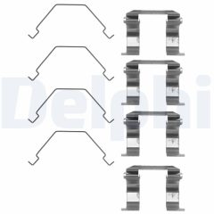DELPHI LX0159 — Accesorii plăcuțe frână disc