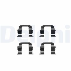 DELPHI LX0284 — Комплектующие дисковых колодок