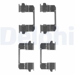 DELPHI LX0618 — Accesorii plăcuțe frână disc