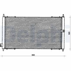 DELPHI TSP0225031 — Radiator aer condiționat