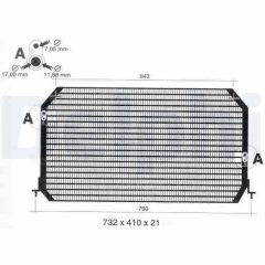 DELPHI TSP0225308 — Радиатор кондиционера