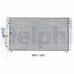 DELPHI TSP0225335 — Radiator aer condiționat