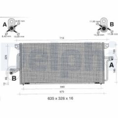 DELPHI TSP0225336 — Radiator aer condiționat