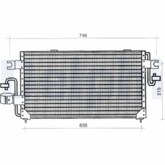 DELPHI TSP0225340 — Radiator aer condiționat