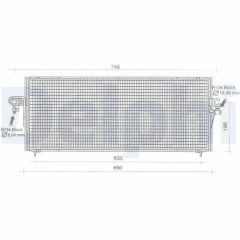 DELPHI TSP0225342 — Radiator aer condiționat