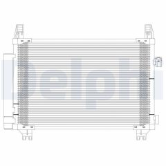 DELPHI TSP0225626 — Радиатор кондиционера