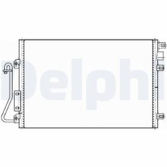 DELPHI TSP0225635 — Радиатор кондиционера