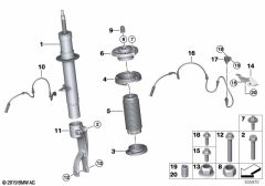 BMW 31121543981 — Amortizor