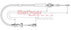 METZGER 10.1011 — Трос педали газа