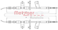 METZGER 17.3513 — Трос ручного тормоза