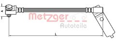 METZGER 4112546 — Furtun de frână