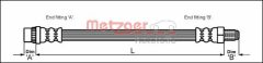 METZGER 4114638 — Furtun de frână