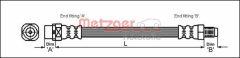 METZGER 4110044 — Furtun de frână