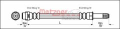 METZGER 4110331 — Тормозной шланг