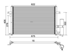 MAGNETI MARELLI 359003220350 — Радиатор кондиционера