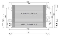 MAGNETI MARELLI 359003220390 — Radiator aer condiționat