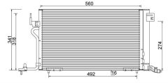 MAGNETI MARELLI 359003220400 — Radiator aer condiționat