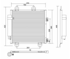 MAGNETI MARELLI 359003220460 — Радиатор кондиционера