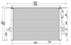 MAGNETI MARELLI 359003220610 — Radiator aer condiționat