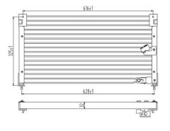 MAGNETI MARELLI 359003220710 — Radiator aer condiționat