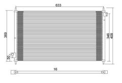 MAGNETI MARELLI 359003220720 — Radiator aer condiționat