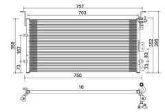 MAGNETI MARELLI 359003220830 — Radiator aer condiționat