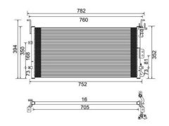 MAGNETI MARELLI 359003220880 — Radiator aer condiționat
