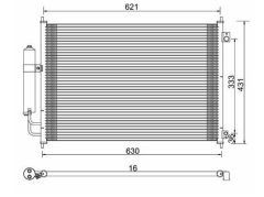 MAGNETI MARELLI 359003221210 — Радиатор кондиционера