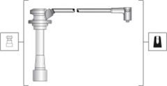 MAGNETI MARELLI 941318111296 — Комплект высоковольтных проводов