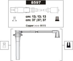 MAGNETI MARELLI 941318111303 — Set fișe bujii