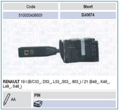 MAGNETI MARELLI 510033438501 — Подрулевой переключатель