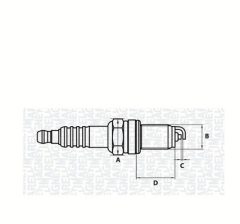 MAGNETI MARELLI 062000769304 — Bujie