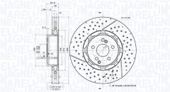 MAGNETI MARELLI 360406220304 — Тормозной диск