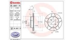 MAGNETI MARELLI 360406046005 — Тормозной диск