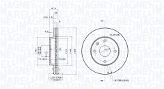 MAGNETI MARELLI 360406057001 — Disc de frână