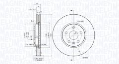 MAGNETI MARELLI 360406080801 — Тормозной диск